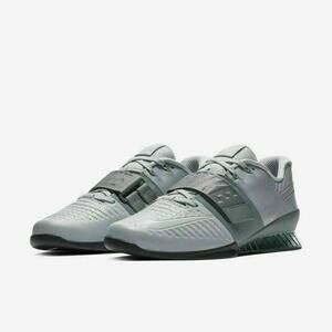 NEW Nike Romaleos 3XD Weightlifting Gym Shoes AO7987-010 Wolf Gray Grey SZ 15
